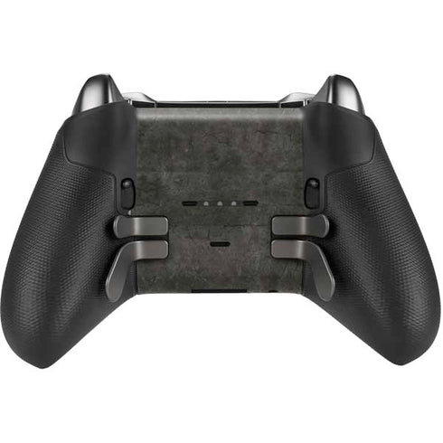 Dark Iron Grey Concrete Xbox Elite Wireless Controller Series 2 Skin