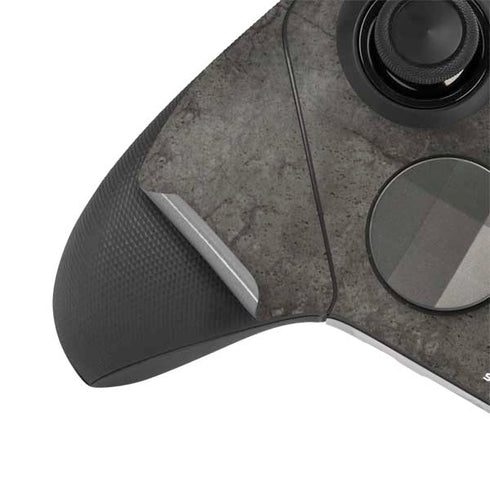 Dark Iron Grey Concrete Xbox Elite Wireless Controller Series 2 Skin