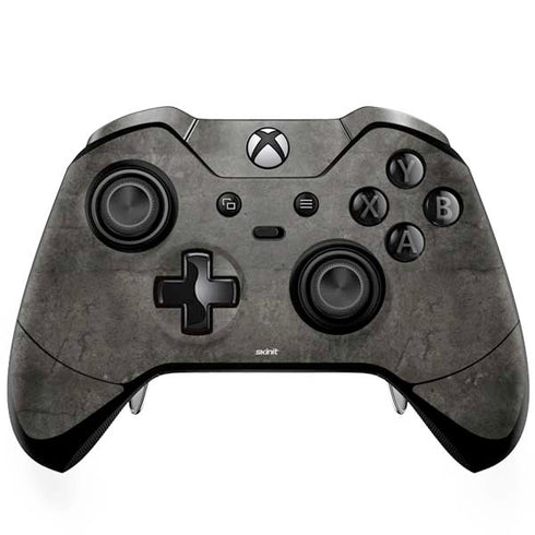 Dark Iron Grey Concrete Xbox One Elite Controller Skin