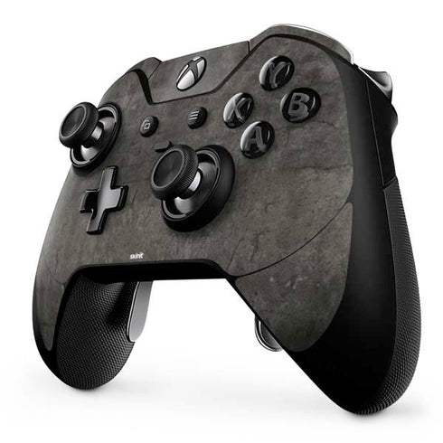 Dark Iron Grey Concrete Xbox One Elite Controller Skin