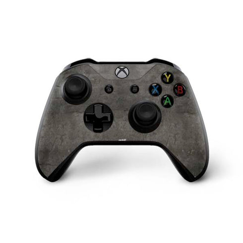 Dark Iron Grey Concrete Xbox One X Bundle Skin