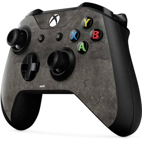 Dark Iron Grey Concrete Xbox One X Controller Skin
