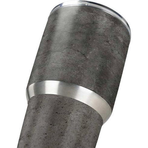 Dark Iron Grey Concrete Yeti 30oz Rambler Tumbler Skin