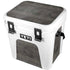 Dark Iron Grey Concrete YETI Roadie 24 Hard Cooler Skin