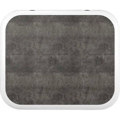 Dark Iron Grey Concrete YETI Roadie 24 Hard Cooler Skin