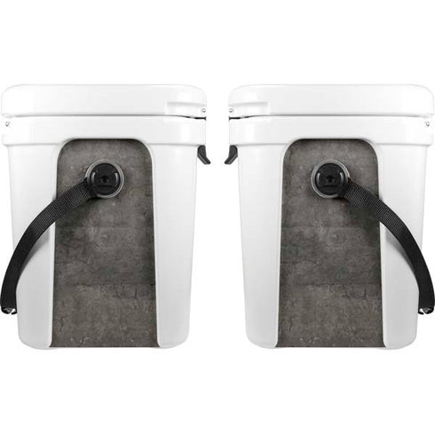 Dark Iron Grey Concrete YETI Roadie 24 Hard Cooler Skin