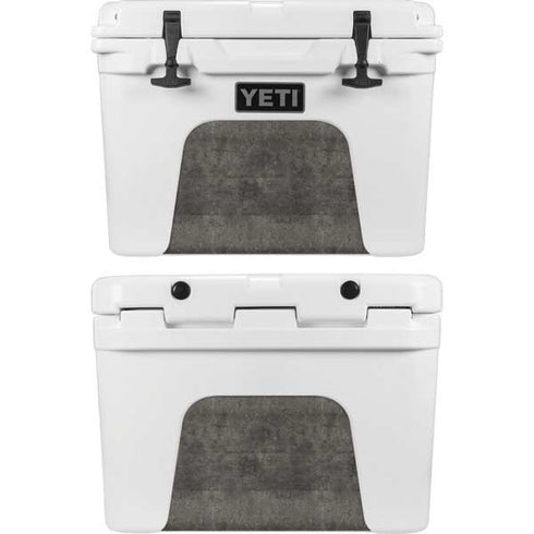 Dark Iron Grey Concrete YETI Tundra 35 Hard Cooler Skin