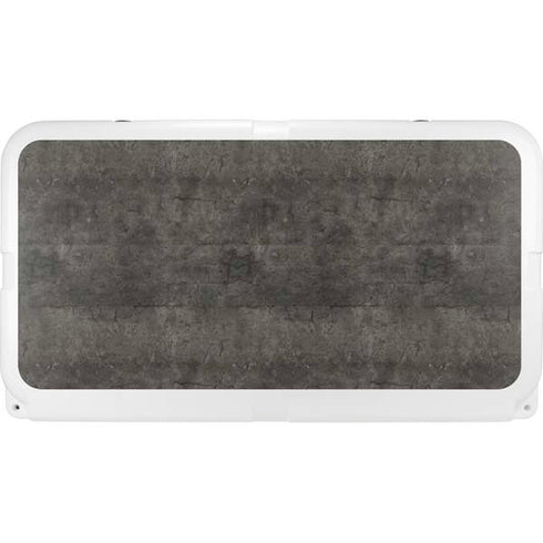 Dark Iron Grey Concrete YETI Tundra 75 Hard Cooler Skin
