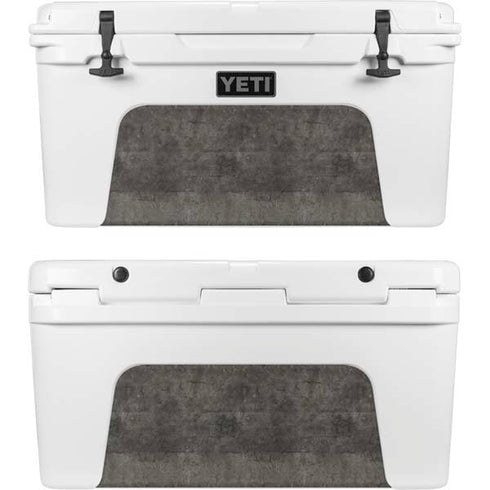Dark Iron Grey Concrete YETI Tundra 75 Hard Cooler Skin