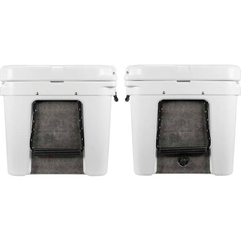 Dark Iron Grey Concrete YETI Tundra 75 Hard Cooler Skin