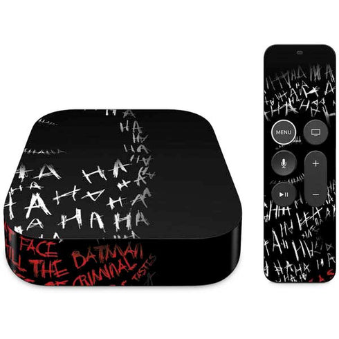 DC Comics The Joker Put a Smile On That Face Apple TV Skin