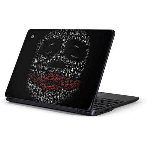 DC Comics The Joker Put a Smile On That Face Samsung Chromebook Skin