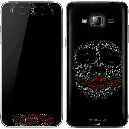 DC Comics The Joker Put a Smile On That Face Galaxy J3 Skin
