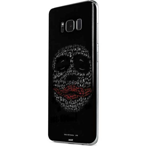 DC Comics The Joker Put a Smile On That Face Galaxy S8 Skin