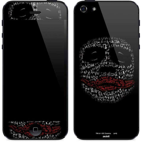 DC Comics The Joker Put a Smile On That Face iPhone 5/5s/5SE Skin