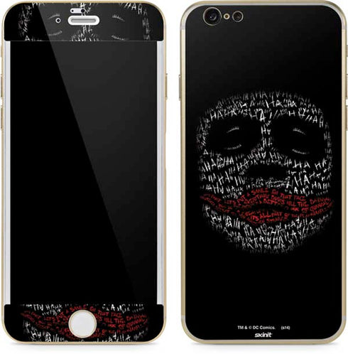 DC Comics The Joker Put a Smile On That Face iPhone 6/6s Skin