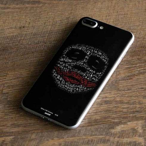 DC Comics The Joker Put a Smile On That Face iPhone 8 Plus Skin