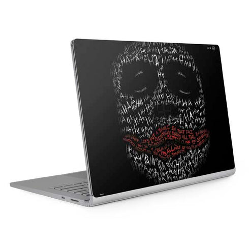 DC Comics The Joker Put a Smile On That Face Surface Book 2 13.5in Skin