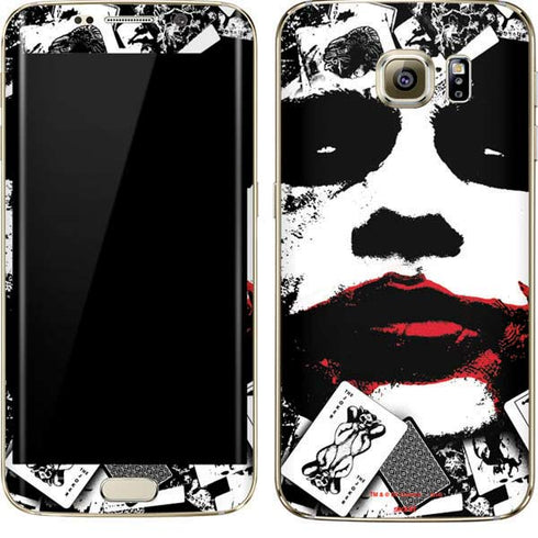 DC Comics The Joker Dark Knight Poster Art Galaxy S7 Edge Skin