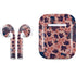 Dark Tapestry Floral Apple AirPods Skin