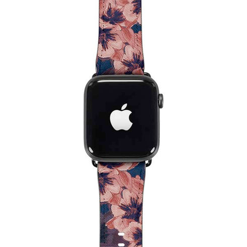 Dark Tapestry Floral Apple Watch Band 38-40mm