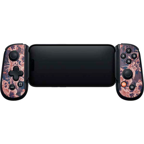 Dark Tapestry Floral Backbone One for iPhone Game Controller Skin