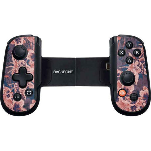 Dark Tapestry Floral Backbone One for iPhone Game Controller Skin