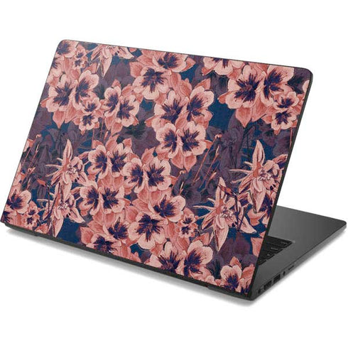 Dark Tapestry Floral Dell Chromebook Skin