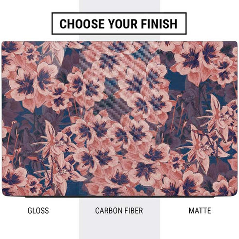 Dark Tapestry Floral Dell Vostro Skin