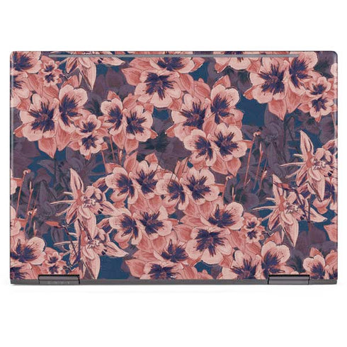 Dark Tapestry Floral HP Envy Skin
