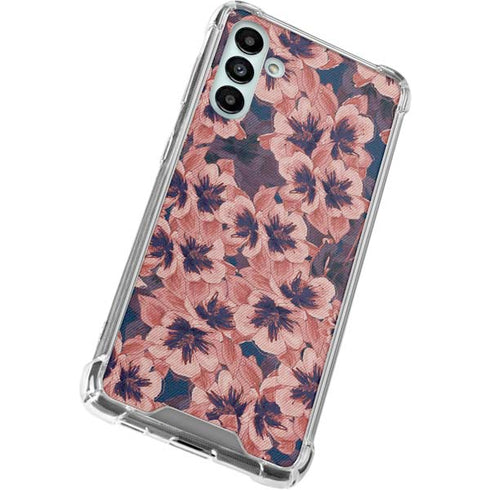 Dark Tapestry Floral Galaxy A13 5G Clear Case