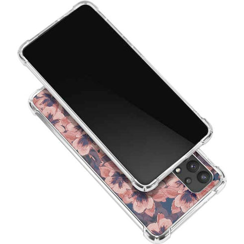 Dark Tapestry Floral Galaxy A32 5G Clear Case