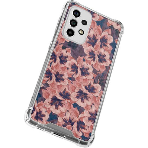 Dark Tapestry Floral Galaxy A33 5G Clear Case