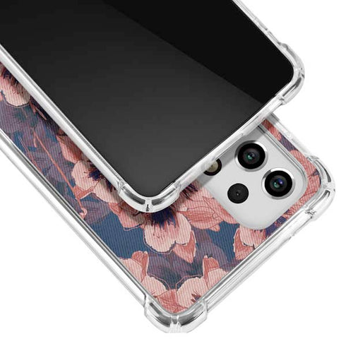 Dark Tapestry Floral Galaxy A53 5G Clear Case