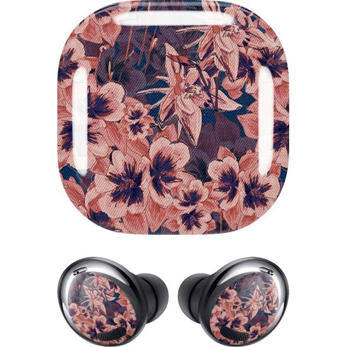 Dark Tapestry Floral Galaxy Buds Pro Skin
