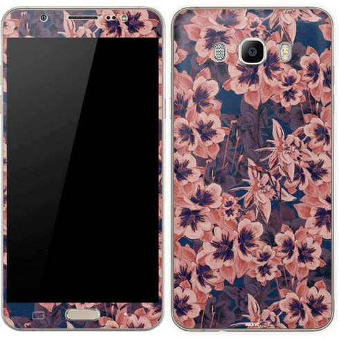 Dark Tapestry Floral Galaxy J7 Skin