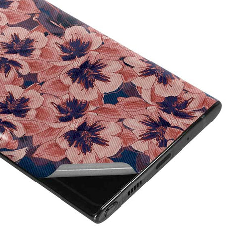 Dark Tapestry Floral Galaxy Note 10 Plus Skin