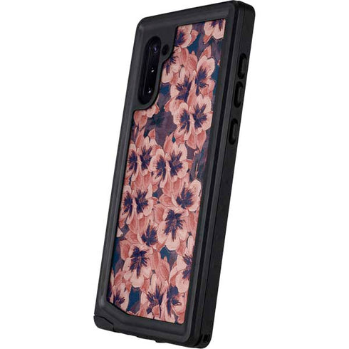 Dark Tapestry Floral Galaxy Note 10 Waterproof Case