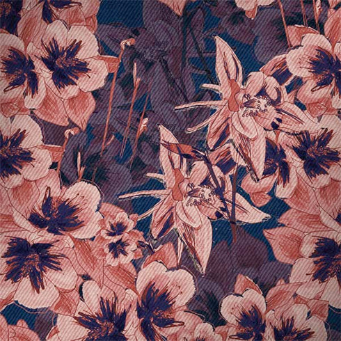 Dark Tapestry Floral Galaxy Note 8 Skin