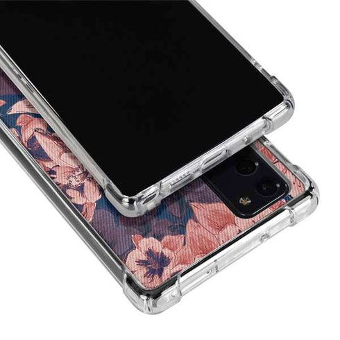 Dark Tapestry Floral Galaxy Note20 5G Clear Case