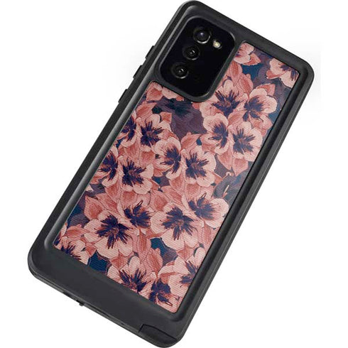 Dark Tapestry Floral Galaxy Note20 5G Waterproof Case