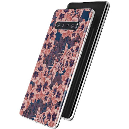 Dark Tapestry Floral Galaxy S10 Skin