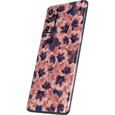 Dark Tapestry Floral Galaxy S20 Fan Edition Skin