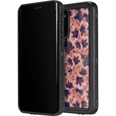 Dark Tapestry Floral Galaxy S20 Plus Waterproof Case