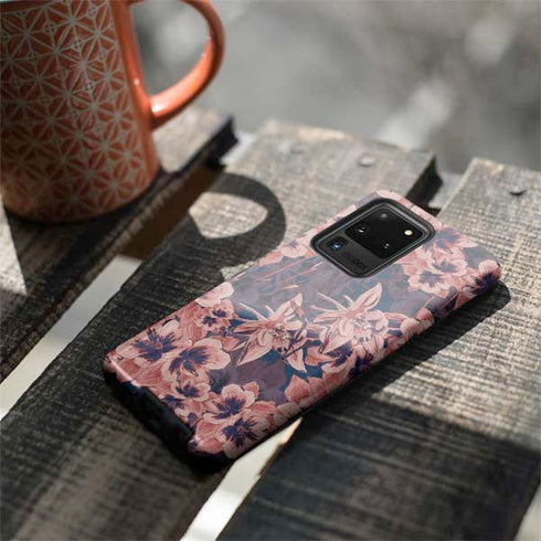 Dark Tapestry Floral Galaxy S20 Ultra 5G Pro Case