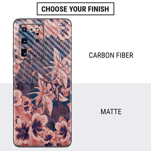 Dark Tapestry Floral Galaxy S20 Ultra 5G Skin