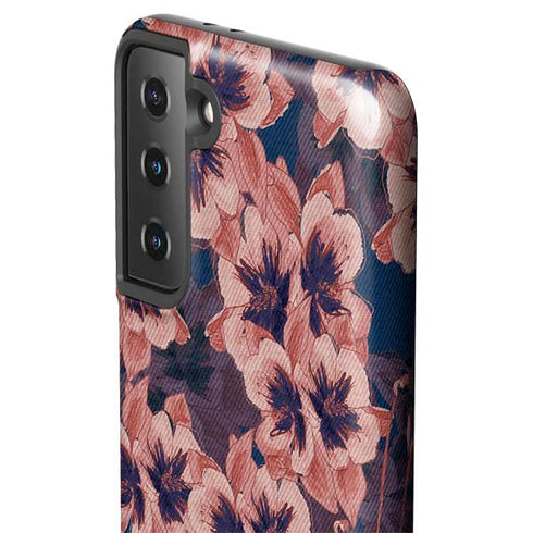 Dark Tapestry Floral Galaxy S21 FE Pro Case