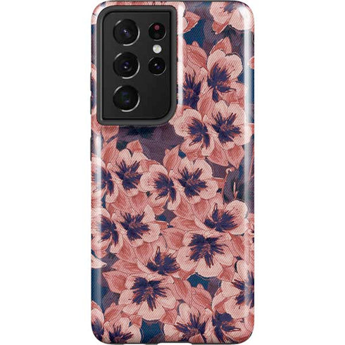 Dark Tapestry Floral Galaxy S21 Ultra 5G Pro Case