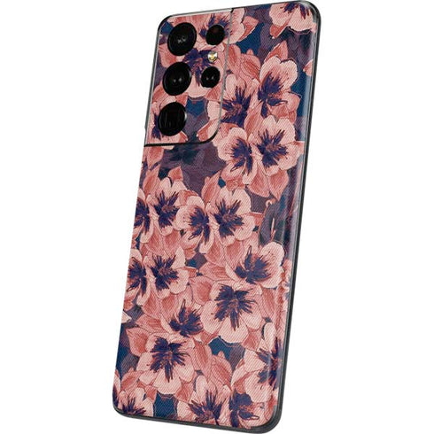 Dark Tapestry Floral Galaxy S21 Ultra 5G Skin
