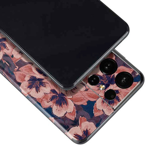 Dark Tapestry Floral Galaxy S21 Ultra 5G Skin